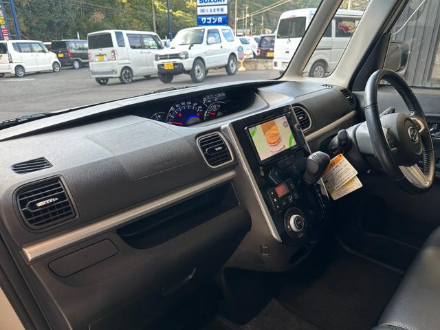 タント カスタムＲＳ　トップエディションＳＡＩＩ　１年保証　走行無制限　社外ナビ　フルセグ　Ｂｌｕｅｔｏｏｔｈオーディオ　バックモニター　ＬＥＤヘッドライト　オートライト　ＥＴＣ　両側パワスラ　ターボ　アイスト　スマアシ　純正１５インチアルミホイール（28枚目）