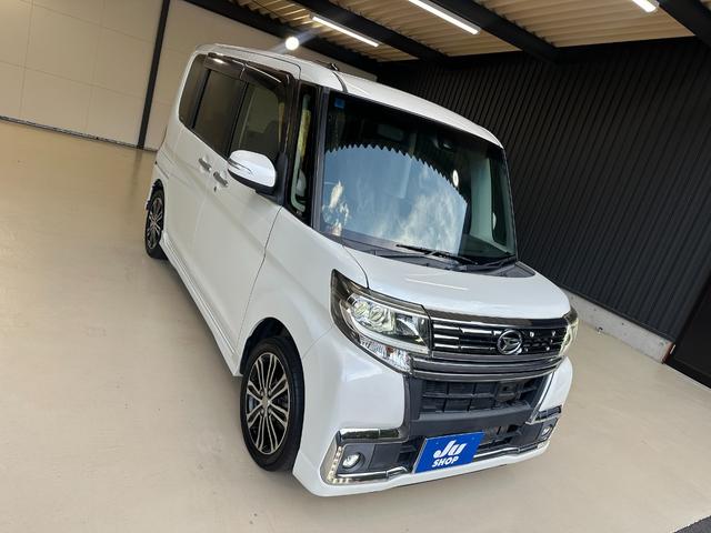 タント カスタムＲＳ　トップエディションＳＡＩＩ　１年保証　走行無制限　社外ナビ　フルセグ　Ｂｌｕｅｔｏｏｔｈオーディオ　バックモニター　ＬＥＤヘッドライト　オートライト　ＥＴＣ　両側パワスラ　ターボ　アイスト　スマアシ　純正１５インチアルミホイール（34枚目）