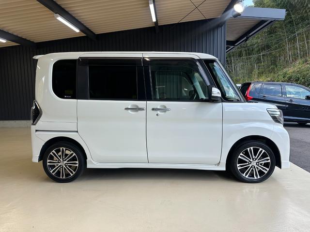 タント カスタムＲＳ　トップエディションＳＡＩＩ　１年保証　走行無制限　社外ナビ　フルセグ　Ｂｌｕｅｔｏｏｔｈオーディオ　バックモニター　ＬＥＤヘッドライト　オートライト　ＥＴＣ　両側パワスラ　ターボ　アイスト　スマアシ　純正１５インチアルミホイール（38枚目）