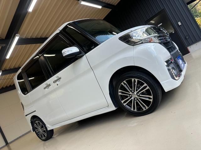 タント カスタムＲＳ　トップエディションＳＡＩＩ　１年保証　走行無制限　社外ナビ　フルセグ　Ｂｌｕｅｔｏｏｔｈオーディオ　バックモニター　ＬＥＤヘッドライト　オートライト　ＥＴＣ　両側パワスラ　ターボ　アイスト　スマアシ　純正１５インチアルミホイール（61枚目）