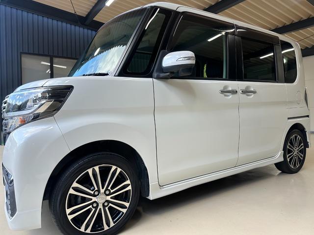 タント カスタムＲＳ　トップエディションＳＡＩＩ　１年保証　走行無制限　社外ナビ　フルセグ　Ｂｌｕｅｔｏｏｔｈオーディオ　バックモニター　ＬＥＤヘッドライト　オートライト　ＥＴＣ　両側パワスラ　ターボ　アイスト　スマアシ　純正１５インチアルミホイール（78枚目）