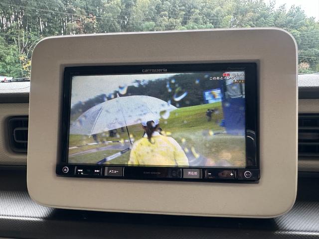 アルトラパン Ｌ　１年保証　走行無制限　メモリーナビ　フルセグＴＶ　Ｂｌｕｅｔｏｏｔｈオーディオ　レーダーブレーキサポート　アイドリングストップ　シートヒーター　プッシュスタート　スマートキー（3枚目）