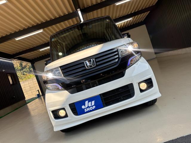 Ｎ－ＢＯＸカスタム ２トーンカラースタイル　Ｇ・ターボＡパッケージ　１年保証　走行無制限　あんしんパッケージ　ＣＴＢＡ　ドラレコ前後　インターナビ　ＴＶ　バックモニター　Ｂｌｕｅｔｏｏｔｈ　ＨＩＤ　ＥＴＣ　両側パワスラ　フォグ　パドルシフト　クルコン純正１５インチＡＷ（36枚目）