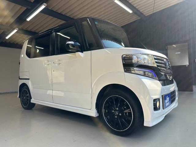 Ｎ－ＢＯＸカスタム ２トーンカラースタイル　Ｇ・ターボＡパッケージ　１年保証　走行無制限　あんしんパッケージ　ＣＴＢＡ　ドラレコ前後　インターナビ　ＴＶ　バックモニター　Ｂｌｕｅｔｏｏｔｈ　ＨＩＤ　ＥＴＣ　両側パワスラ　フォグ　パドルシフト　クルコン純正１５インチＡＷ（43枚目）