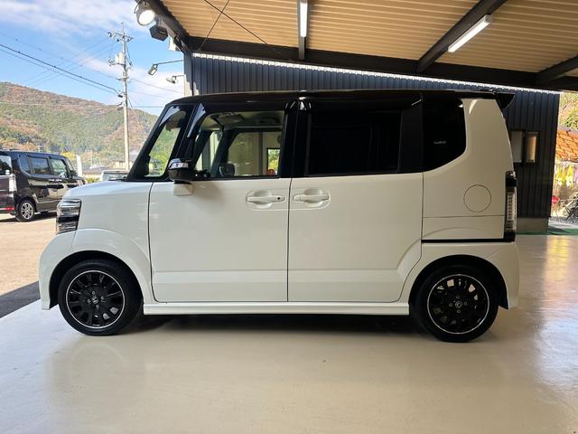 Ｎ－ＢＯＸカスタム ２トーンカラースタイル　Ｇ・ターボＡパッケージ　１年保証　走行無制限　あんしんパッケージ　ＣＴＢＡ　ドラレコ前後　インターナビ　ＴＶ　バックモニター　Ｂｌｕｅｔｏｏｔｈ　ＨＩＤ　ＥＴＣ　両側パワスラ　フォグ　パドルシフト　クルコン純正１５インチＡＷ（44枚目）