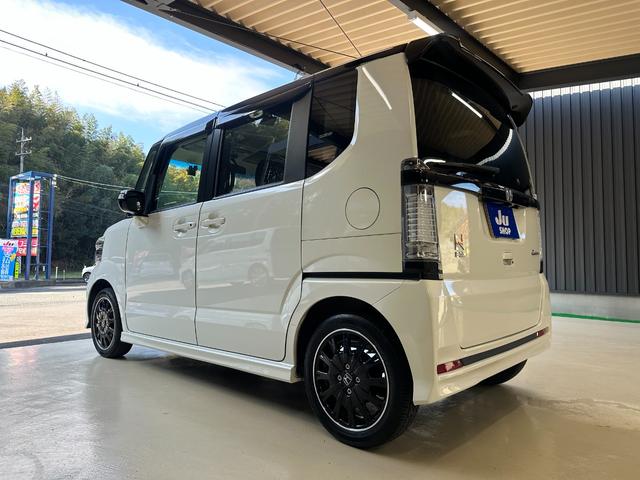 Ｎ－ＢＯＸカスタム ２トーンカラースタイル　Ｇ・ターボＡパッケージ　１年保証　走行無制限　あんしんパッケージ　ＣＴＢＡ　ドラレコ前後　インターナビ　ＴＶ　バックモニター　Ｂｌｕｅｔｏｏｔｈ　ＨＩＤ　ＥＴＣ　両側パワスラ　フォグ　パドルシフト　クルコン純正１５インチＡＷ（76枚目）