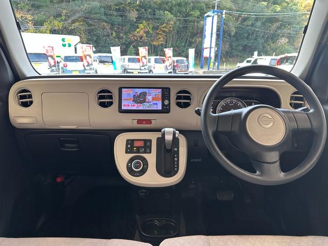 ミラココア ココアＸ　１年保証　走行無制限　４ＷＤ　ドライブレコーダー前後　純正ナビ　フルセグＴＶ　Ｂｌｕｅｔｏｏｔｈオーディオ　バックモニター　ＥＴＣ　アイドリングストップ　スマートキー　電動格納ミラー（2枚目）