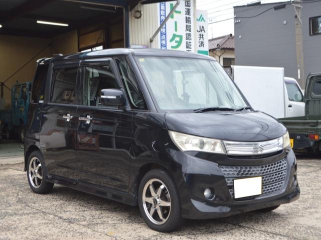 パレットＳＷ ＴＳ　スマートキー／プッシュスタート／ターボ車／ナビ／地デジ／Ｂｌｕｅｔｏｏｔｈ／両側電動スライド／純正アルミ／ウインカーミラー／フォグランプ／オートエアコン／ＨＩＤヘッドライト／電格ミラー／検２年／保証付（2枚目）