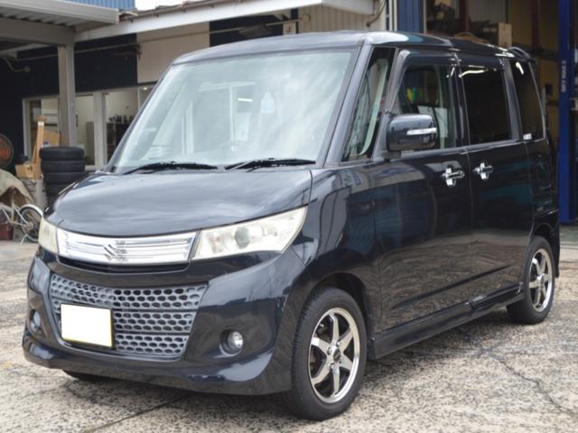 パレットＳＷ ＴＳ　スマートキー／プッシュスタート／ターボ車／ナビ／地デジ／Ｂｌｕｅｔｏｏｔｈ／両側電動スライド／純正アルミ／ウインカーミラー／フォグランプ／オートエアコン／ＨＩＤヘッドライト／電格ミラー／検２年／保証付（4枚目）