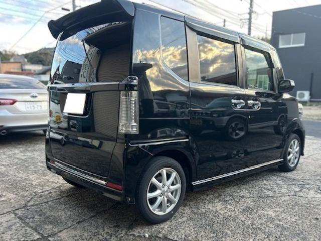 Ｎ－ＢＯＸカスタム Ｇ・ターボＬパッケージ　後期モデル　メモリーナビ　フルセグＴＶ　リアカメラ　スマートキー　ＨＩＤヘッドライト　衝突軽減ブレーキ　両側電動パワスラ　Ｂｌｕｅｔｏｏｔｈ　クルコン　ＥＴＣ（8枚目）