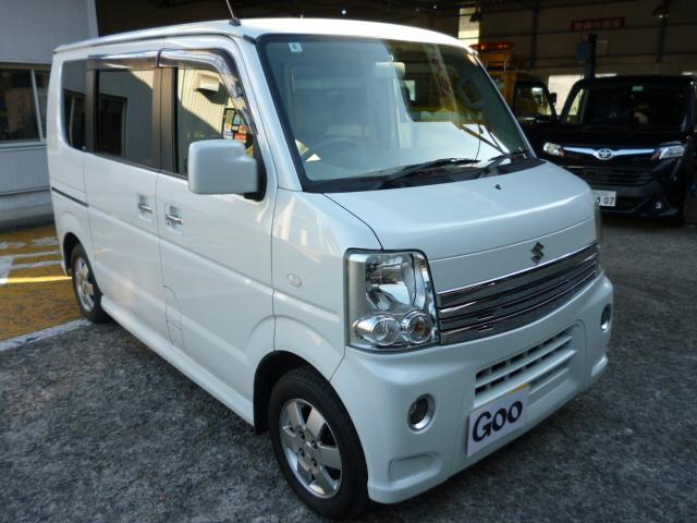 エブリイワゴン ＰＺターボ　ＥＴＣ　Ｋｅｎｗｏｏｄモニターレシーバー　社外ＬＥＤヘッドランプバルブ　ルームクリーニング済（4枚目）