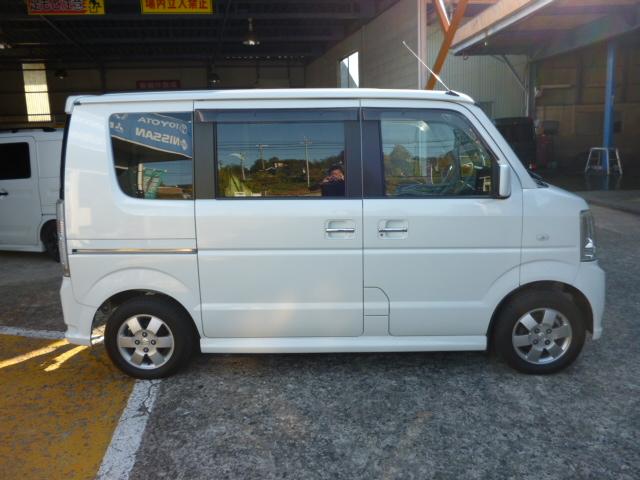 エブリイワゴン ＰＺターボ　ＥＴＣ　Ｋｅｎｗｏｏｄモニターレシーバー　社外ＬＥＤヘッドランプバルブ　ルームクリーニング済（5枚目）