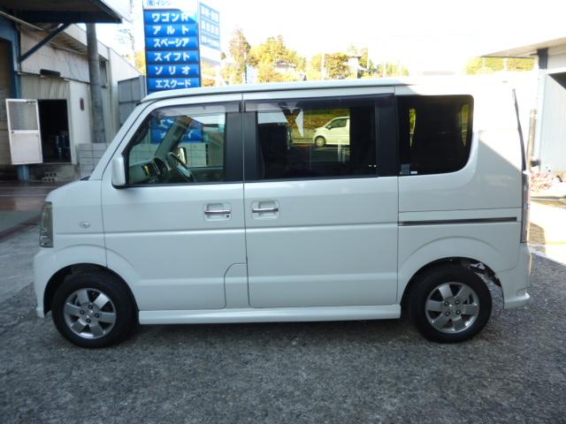 エブリイワゴン ＰＺターボ　ＥＴＣ　Ｋｅｎｗｏｏｄモニターレシーバー　社外ＬＥＤヘッドランプバルブ　ルームクリーニング済（6枚目）
