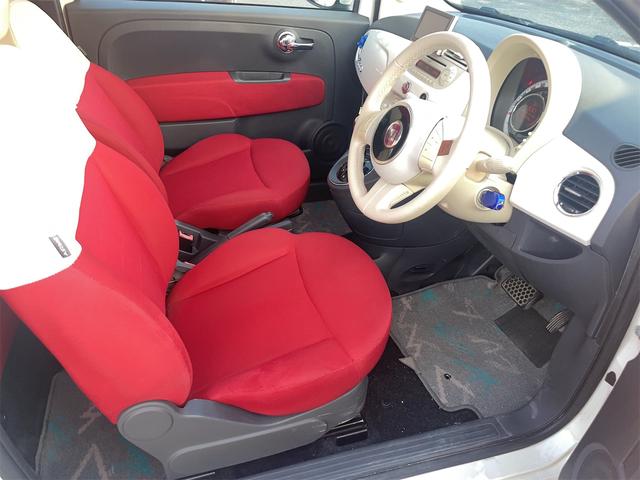 500 1.2 8V ポップ ナビ アルミホイール AT ABS CD エアコン パワーステアリング パワーウィンドウ 運転席エアバッグ 助手席エアバッグ(8枚目)