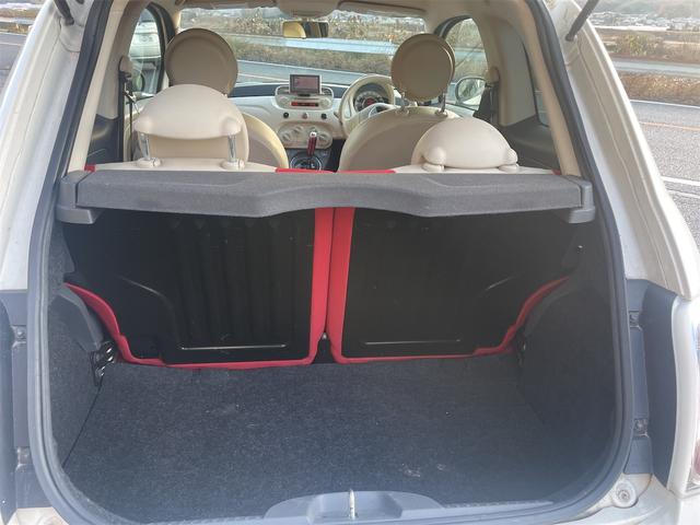 500 1.2 8V ポップ ナビ アルミホイール AT ABS CD エアコン パワーステアリング パワーウィンドウ 運転席エアバッグ 助手席エアバッグ(18枚目)