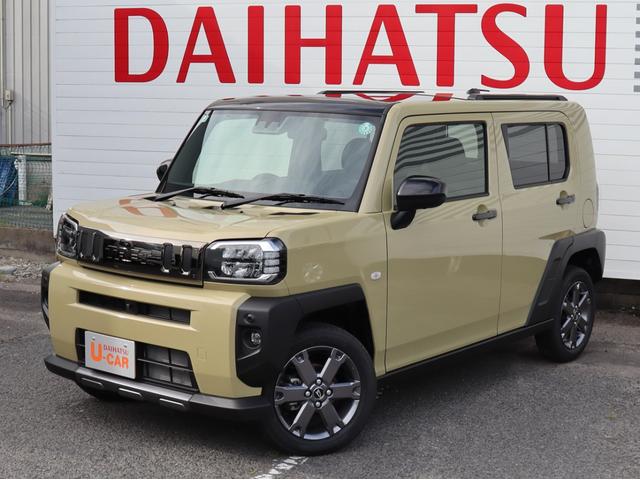タフト Ｇ　ダーククロムベンチャー　４ＷＤ　アイドリングストップ　衝突被害軽減システム　パノラマカメラ　オートマチックハイビーム　電動格納ミラー　運転席・助手席シートヒーター　　ＵＳＢ入力端子　スマートキー　フロントフォグランプ（2枚目）
