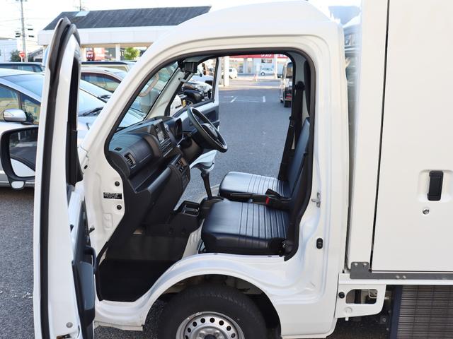 ハイゼットトラック 　４ＷＤ　ＦＲＰ中温冷凍車　（－５℃＋２０℃）　（片側スライドドア仕様）衝突被害軽減システム　デジタルインナーミラー　バックカメラ　スマートキー　フォグランプ　マニュアルエアコン　ＬＥＤヘッドランプ（27枚目）