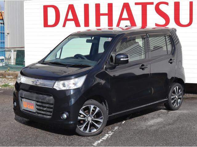 ワゴンRスティングレー T ナビ バックカメラ スマートキー オートライト Bluetooth オートエアコン フロントフォグランプ ベンチシート フルセグ CD DVD アイドリングストップ フロアマット サイドドアバイザー(2枚目)