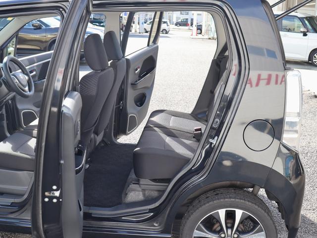 ワゴンRスティングレー T ナビ バックカメラ スマートキー オートライト Bluetooth オートエアコン フロントフォグランプ ベンチシート フルセグ CD DVD アイドリングストップ フロアマット サイドドアバイザー(28枚目)