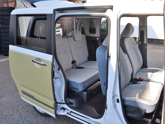 ムーヴキャンバス ストライプスＧ　衝突被害軽減システム　バックカメラ　両側パワースライドドア　運転席・助手席シートヒーター　ＬＥＤヘッドライト　フロントフォグランプ　スマートキー　オートマチックハイビーム　ベンチシート　フロアマット（9枚目）