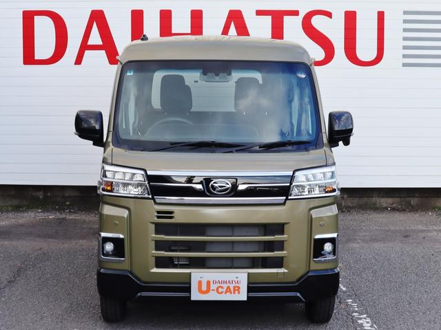 アトレー ＲＳ　４ＷＤ　クルーズコントロール　衝突被害軽減システム　バックカメラ　両側パワースライドドア　ＬＥＤヘッドライト　フロントフォグランプ　スマートキー　オートマチックハイビーム　電動格納ミラー　ＵＳＢ（3枚目）