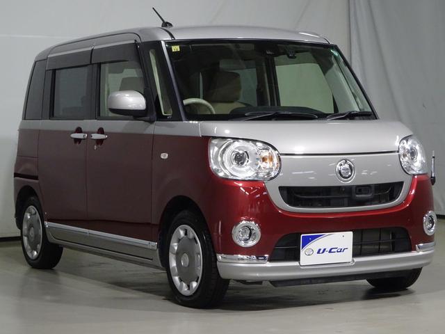 ムーヴキャンバス メイクアップＳＡ２　４ＷＤ　フルセグ　メモリーナビ　ＤＶＤ再生　バックカメラ　アイドリングストップ　衝突被害軽減システム　ＥＴＣ　ドラレコ　スマートキー　両側電動スライドドア　ＬＥＤヘッドランプ　ベンチシート（2枚目）