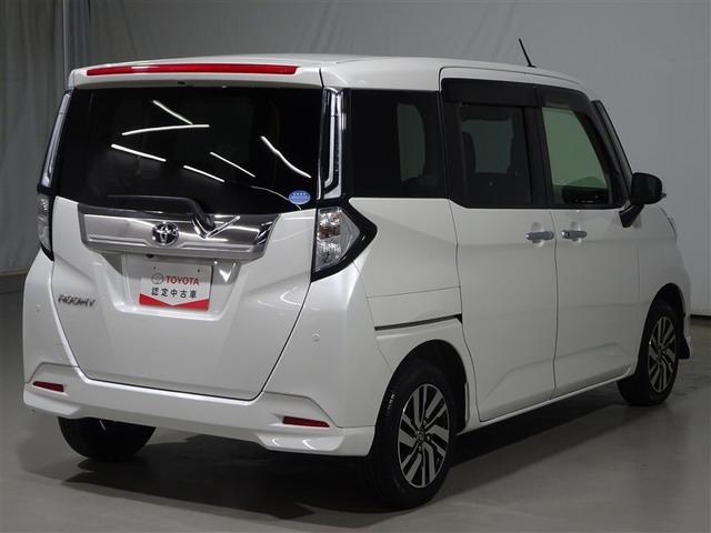 ルーミー カスタムG フルセグ メモリーナビ DVD再生 バックカメラ 衝突被害軽減システム ETC 両側電動スライド LEDヘッドランプ ウオークスルー ワンオーナー 記録簿 アイドリングストップ(3枚目)