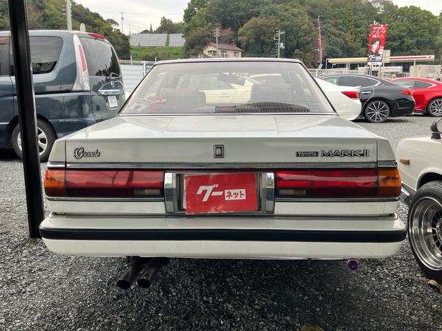 マークII グランデ 車高調 社外マフラー 社外ハンドル(7枚目)