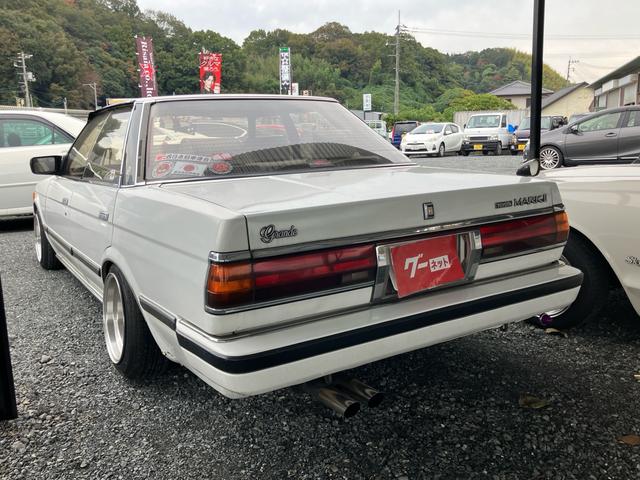 マークII グランデ 車高調 社外マフラー 社外ハンドル(8枚目)