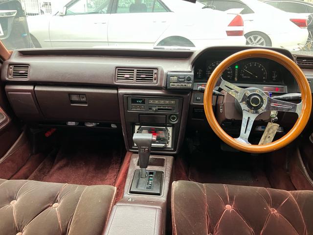 マークII グランデ 車高調 社外マフラー 社外ハンドル(11枚目)