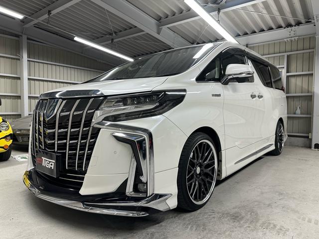 アルファードハイブリッド SR Cパッケージ /アルパインビックX/アルパインフリップダウンモニター/HDMI/アルパインドラレコ/コートテクト/寒冷地仕様/モデリスタフルエアロ/ツインムーンルーフ/デジタルインナーミラー/車高調/社外20インチ(3枚目)