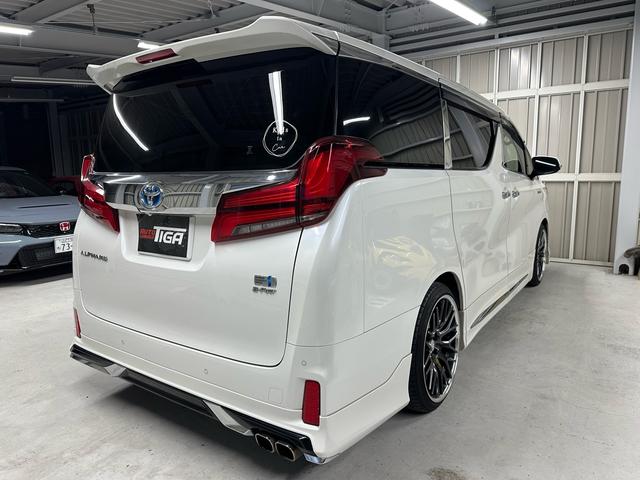 アルファードハイブリッド SR Cパッケージ /アルパインビックX/アルパインフリップダウンモニター/HDMI/アルパインドラレコ/コートテクト/寒冷地仕様/モデリスタフルエアロ/ツインムーンルーフ/デジタルインナーミラー/車高調/社外20インチ(12枚目)