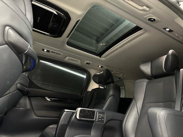 アルファードハイブリッド SR Cパッケージ /アルパインビックX/アルパインフリップダウンモニター/HDMI/アルパインドラレコ/コートテクト/寒冷地仕様/モデリスタフルエアロ/ツインムーンルーフ/デジタルインナーミラー/車高調/社外20インチ(42枚目)