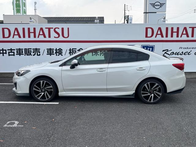 インプレッサG4 2.0i-Sアイサイト ブラックレザーセレクション 4WD 前後ドライブレコーダー レザーパワーシート シートヒーター STIエアロ パナソニックCN-LR820D レーダークルーズコントロール パドルシフト(4枚目)