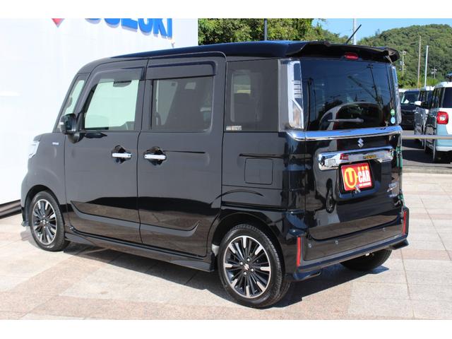 スペーシアカスタム ハイブリッドＸＳターボ　禁煙車　全方位カメラ　ナビ　フルセグ　Ｂｌｕｅｔｏｏｔｈ　ＤＶＤ　ＥＴＣ　黒ハーフレザー調シート　革巻きステアリング　パドルシフト　クルコン　ＬＥＤ　天井サーキュレーター　　ヘッドアップディスプレイ（8枚目）