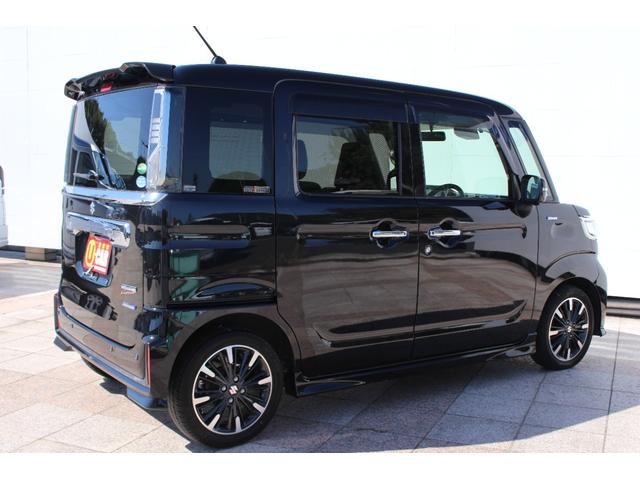 スペーシアカスタム ハイブリッドＸＳターボ　禁煙車　全方位カメラ　ナビ　フルセグ　Ｂｌｕｅｔｏｏｔｈ　ＤＶＤ　ＥＴＣ　黒ハーフレザー調シート　革巻きステアリング　パドルシフト　クルコン　ＬＥＤ　天井サーキュレーター　　ヘッドアップディスプレイ（10枚目）