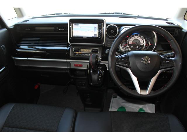 スペーシアカスタム ハイブリッドＸＳターボ　禁煙車　全方位カメラ　ナビ　フルセグ　Ｂｌｕｅｔｏｏｔｈ　ＤＶＤ　ＥＴＣ　黒ハーフレザー調シート　革巻きステアリング　パドルシフト　クルコン　ＬＥＤ　天井サーキュレーター　　ヘッドアップディスプレイ（13枚目）