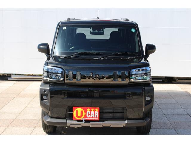 タフト G ダーククロムベンチャー 禁煙車 9インチディスプレイオーディオ バックカメラ フルセグTV Bluetooth 音声認識機能付き HOLD機能付電動パーキングブレーキ 前席左右シートヒーター 革巻きステアリング LEDライト(2枚目)