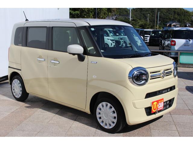 ワゴンＲスマイル ハイブリッドＳリミテッド　禁煙車　純正９インチナビ　全方位カメラ　ＣＤ　ＤＶＤ　フルセグＴＶ　Ｂｌｕｅｔｏｏｔｈ　ＬＥＤヘッドライト　両側パワースライドドア　シートヒーター　シフォンアイボリー×ソフトベージュツートン（12枚目）