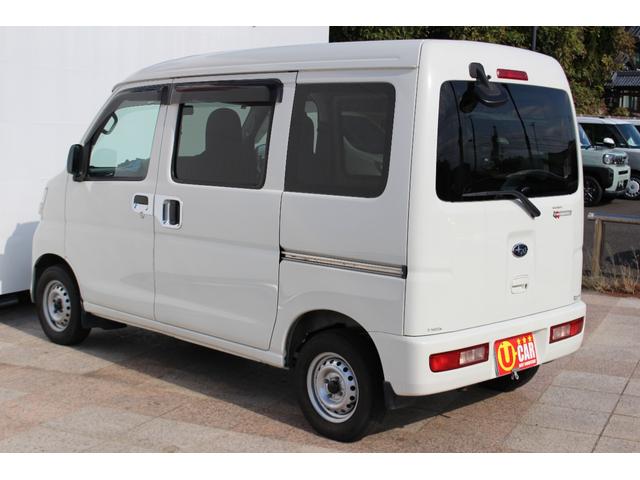 サンバーバン トランスポーター 禁煙車 新車1オーナー車 エアコン パワステ パワーウインドウ キーレス リアフィルム(8枚目)