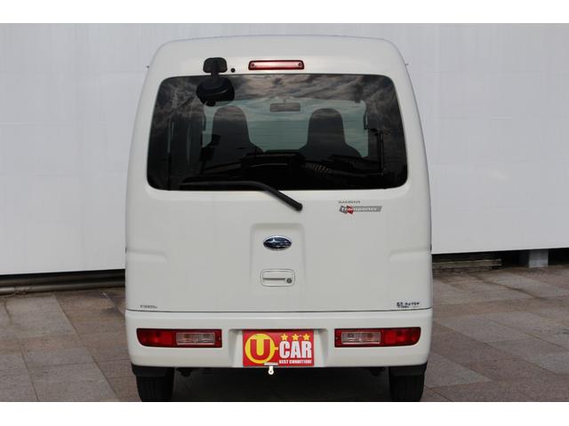 サンバーバン トランスポーター 禁煙車 新車1オーナー車 エアコン パワステ パワーウインドウ キーレス リアフィルム(9枚目)
