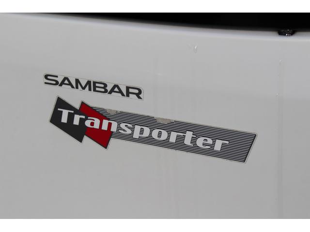 サンバーバン トランスポーター 禁煙車 新車1オーナー車 エアコン パワステ パワーウインドウ キーレス リアフィルム(39枚目)