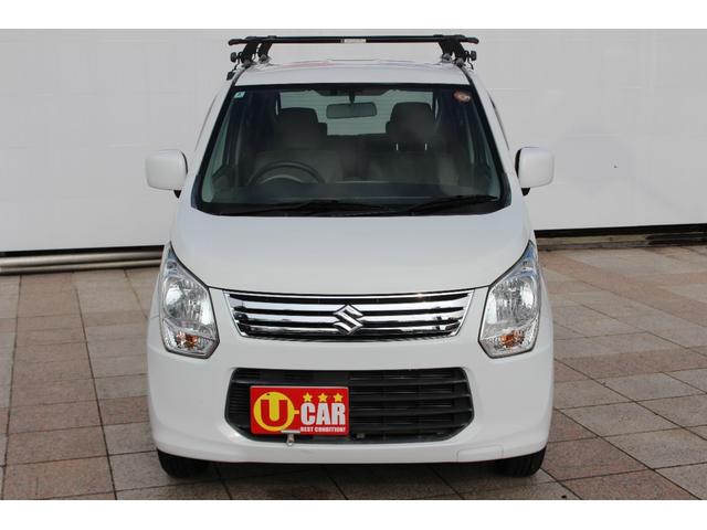 ワゴンR FX 禁煙車 ナビ ETC車載器 キーレス オートエアコン パワーウインドウ 運転席&助手席エアバック 電動格納ドアミラー 積載重量30キロ対応ルーフキャリア(2枚目)