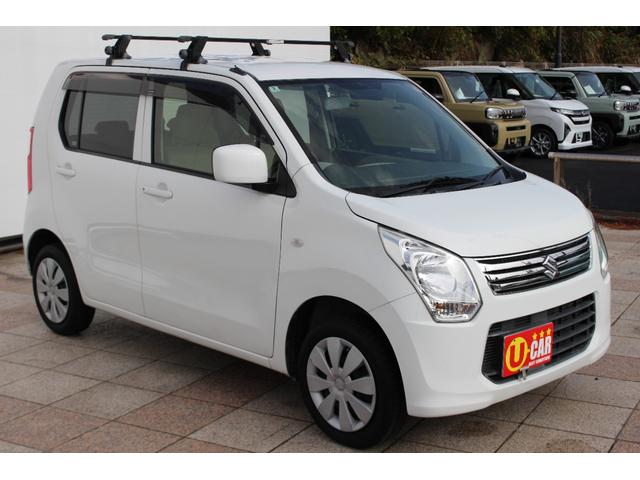 ワゴンR FX 禁煙車 ナビ ETC車載器 キーレス オートエアコン パワーウインドウ 運転席&助手席エアバック 電動格納ドアミラー 積載重量30キロ対応ルーフキャリア(12枚目)
