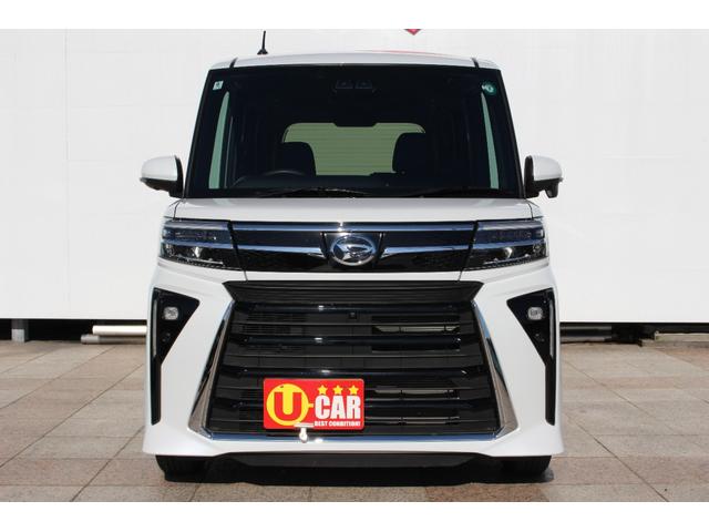 タント カスタムＸ　禁煙車　９ディスプレイオーディオ　パノラマカメラ　ＥＴＣ車載器　衝突被害軽減ブレーキ　ＬＥＤライト　両側パワースライドドア　前席左右シートヒーター　ロールサンシェイド＆シートバックテーブル　キーフリー（2枚目）