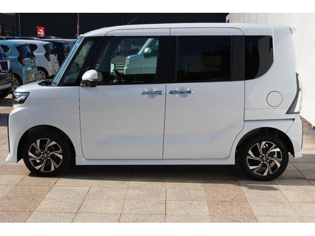タント カスタムＸ　禁煙車　９ディスプレイオーディオ　パノラマカメラ　ＥＴＣ車載器　衝突被害軽減ブレーキ　ＬＥＤライト　両側パワースライドドア　前席左右シートヒーター　ロールサンシェイド＆シートバックテーブル　キーフリー（7枚目）