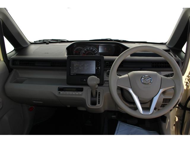 フレア ハイブリッドＸＧ　禁煙車　ナビ　Ｂｌｕｅｔｏｏｔｈ　ＤＶＤ　ＥＴＣ車載器　キーフリーシステム　運転席シートヒーター　オートエアコン　オートライト　パーキングセンサー　ベージュ内装　シフォンアイボリーメタリック（13枚目）