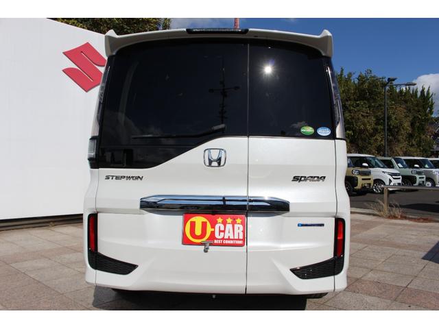 ステップワゴンスパーダ スパーダハイブリッドＧ・ＥＸホンダセンシングブラスタ　禁煙車　純正１０インチナビ　Ｂｌｕｅｔｏｏｔｈ　ＤＶＤ　フルセグＴＶ　バックカメラ　サイド＆カーテンエアバック　ＢＬＡＣＫＳＴＹＬＥ専用１６インチアルミ＆専用エクステリア　運転席＆助手席シートヒーター（9枚目）