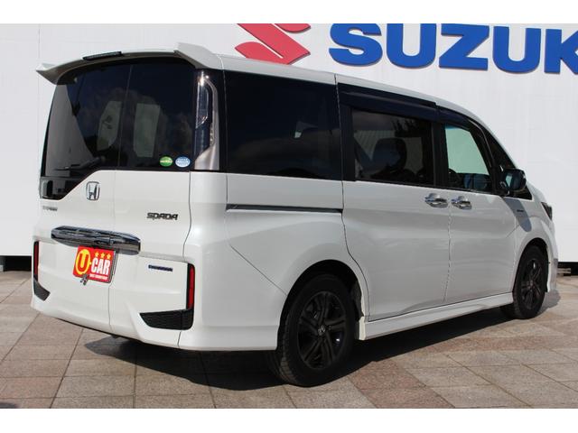 ステップワゴンスパーダ スパーダハイブリッドＧ・ＥＸホンダセンシングブラスタ　禁煙車　純正１０インチナビ　Ｂｌｕｅｔｏｏｔｈ　ＤＶＤ　フルセグＴＶ　バックカメラ　サイド＆カーテンエアバック　ＢＬＡＣＫＳＴＹＬＥ専用１６インチアルミ＆専用エクステリア　運転席＆助手席シートヒーター（10枚目）