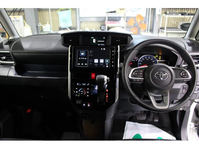 ルーミー カスタムＧ－Ｔ　禁煙車　９インチディスプレイオーディオ　パノラマカメラ　フルセグＴＶ　Ｂｌｕｅｔｏｏｔｈ　両側自動ドア　電動パーキングブレーキ　ＬＥＤヘッドライト＆フォグランプ　ＥＴＣ車載器　革巻きステアリング（13枚目）